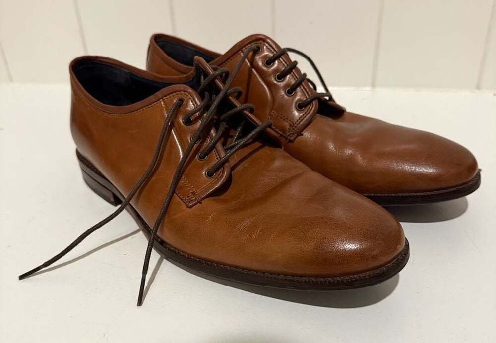 Cole Haan Grand.360 Oxford Dress Shoes C29029 Brown Leather Size 8M
